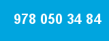 978 050 34 84